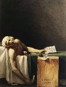 Jacques-Louis David Marat Assassinated in His Bath Sweden oil painting artist